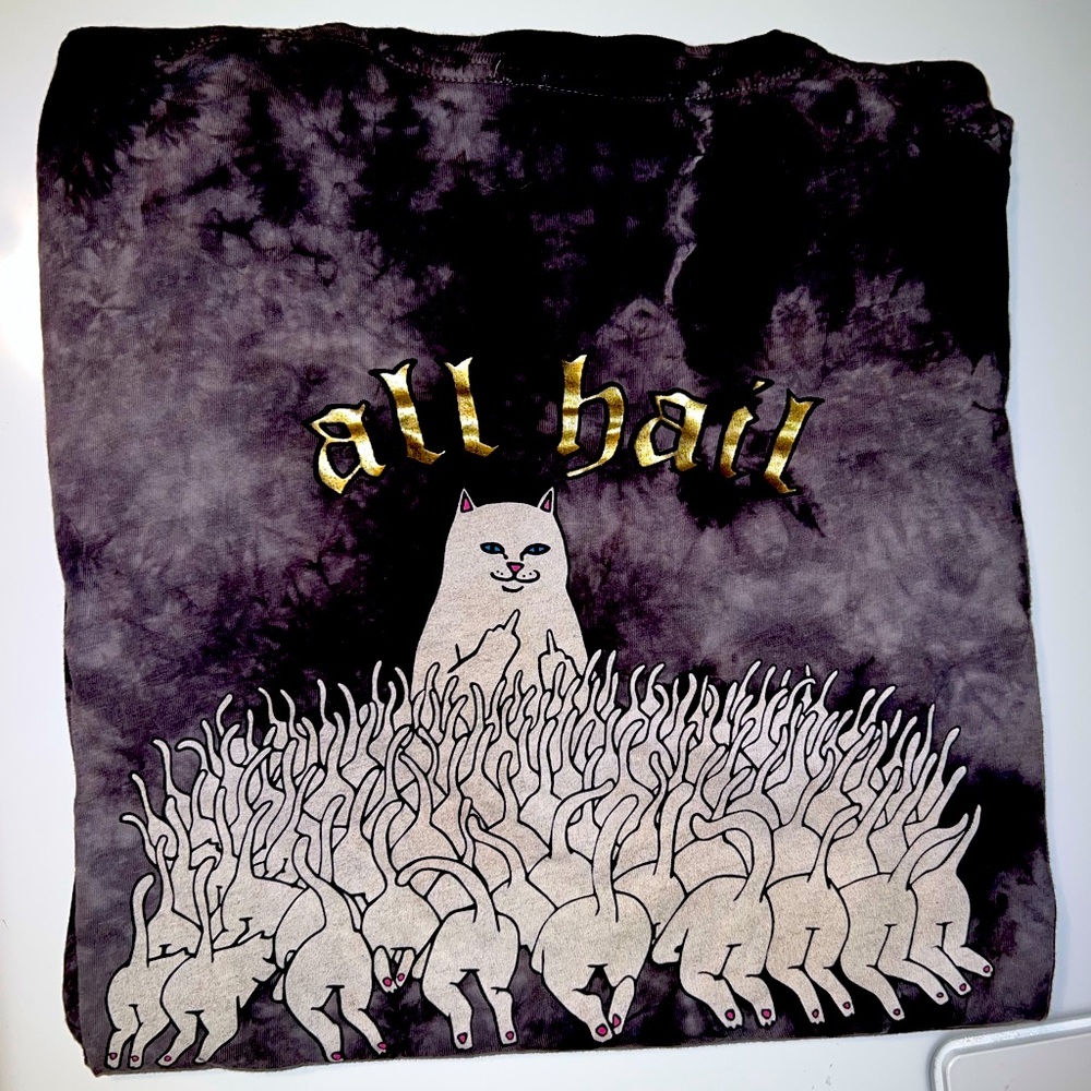 RIPNDIP Tie Dye Graphic Tee